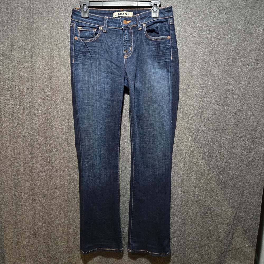J Brand Bootcut Jeans Women's 29 Dark Wash Low Rise 27x31 Scarlett